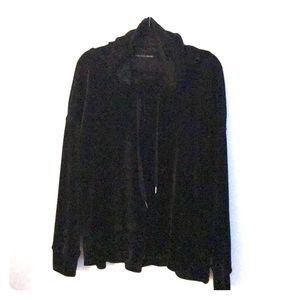 Velour hoodie